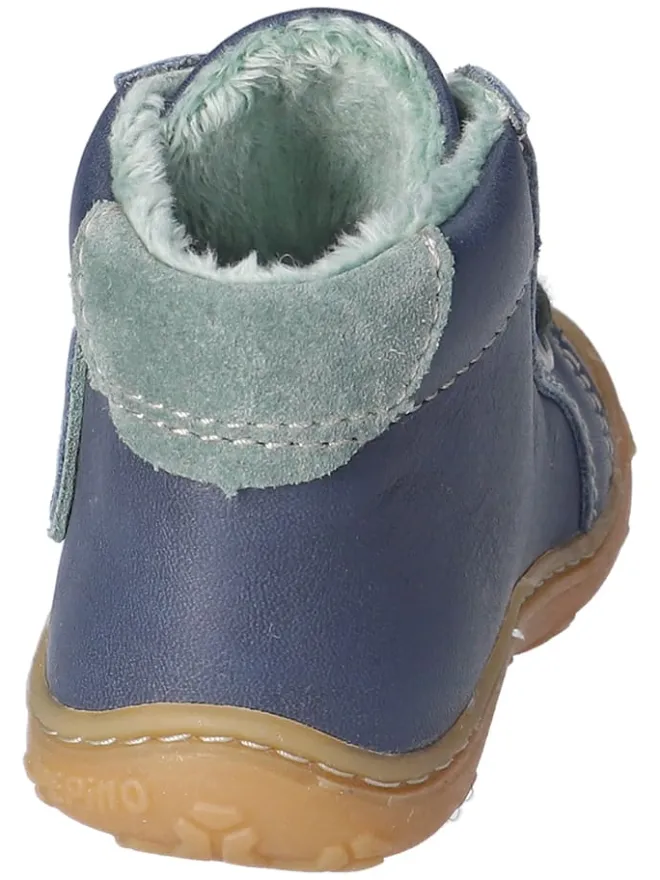 Leder-Lauflernschuhe "Georgie" in Dunkelblau>PEPINO Hot