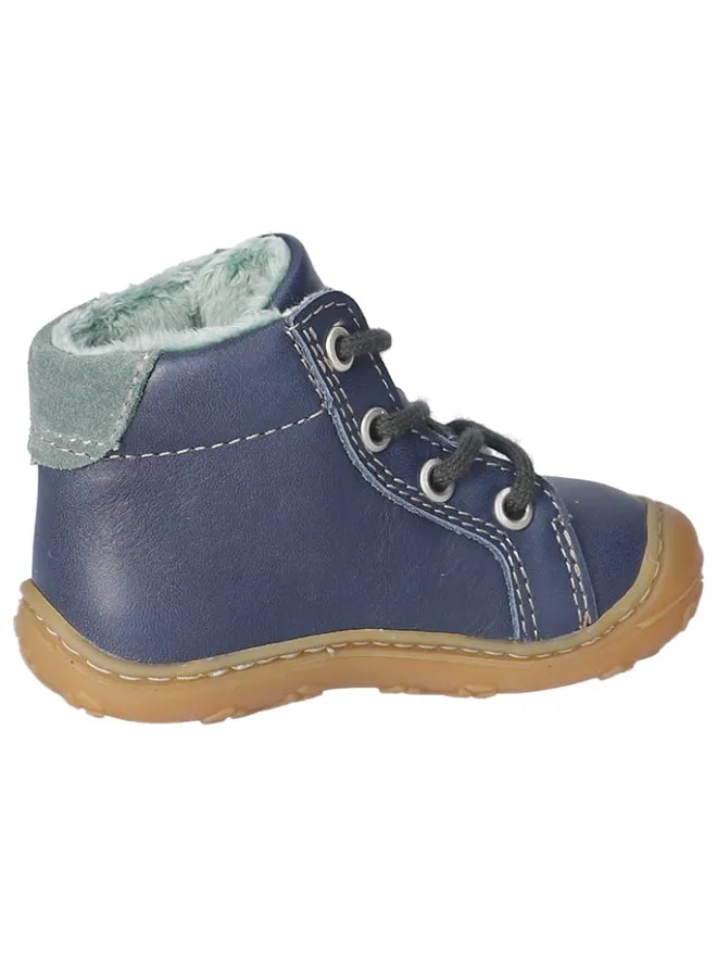 Leder-Lauflernschuhe "Georgie" in Dunkelblau>PEPINO Hot