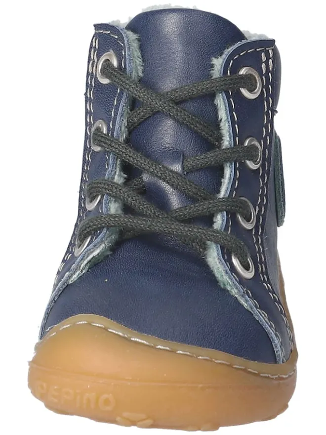 Leder-Lauflernschuhe "Georgie" in Dunkelblau>PEPINO Hot