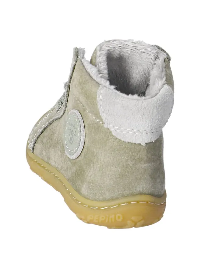 Leder-Lauflernschuhe "Georgie" in Grau>PEPINO Online