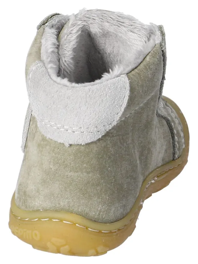Leder-Lauflernschuhe "Georgie" in Grau>PEPINO Online