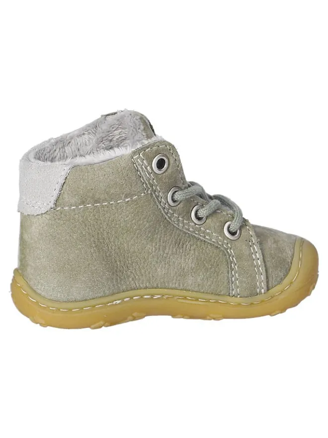 Leder-Lauflernschuhe "Georgie" in Grau>PEPINO Online