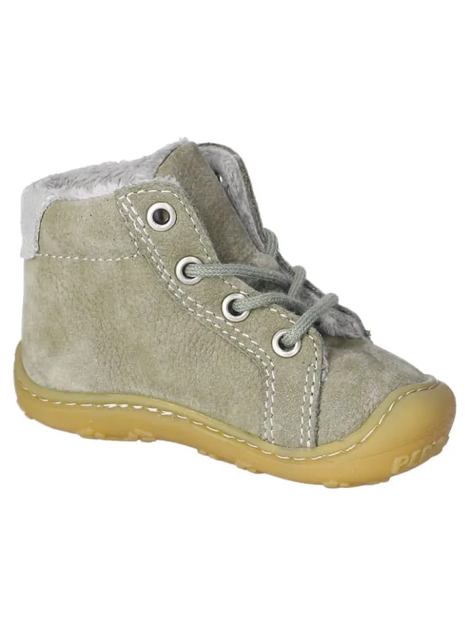 Leder-Lauflernschuhe "Georgie" in Grau>PEPINO Online