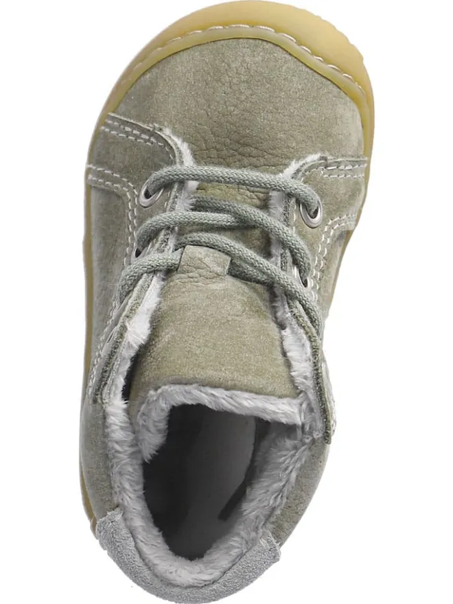 Leder-Lauflernschuhe "Georgie" in Grau>PEPINO Online
