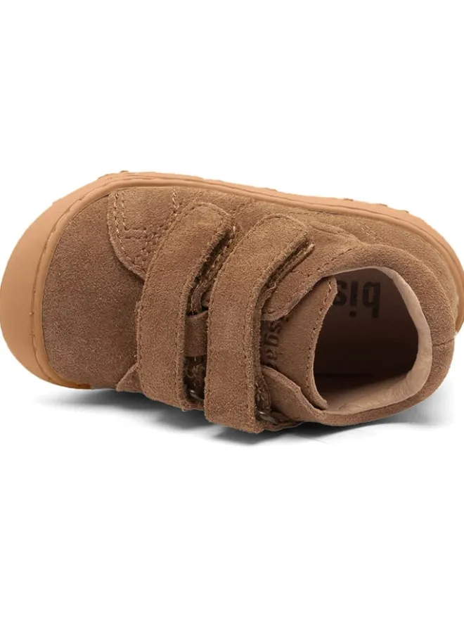 Leder-Lauflernschuhe in Braun>bisgaard New