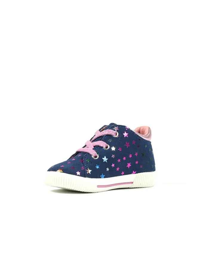 Richter Shoes Lauflernschuhe^Leder-Lauflernschuhe in Dunkelblau