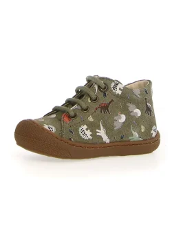 Naturino Lauflernschuhe^Leder-Lauflernschuhe in Khaki