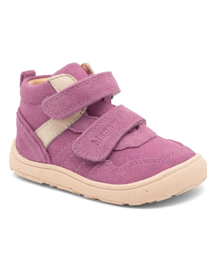 bisgaard Lauflernschuhe^Leder-Lauflernschuhe in Lila/ Creme
