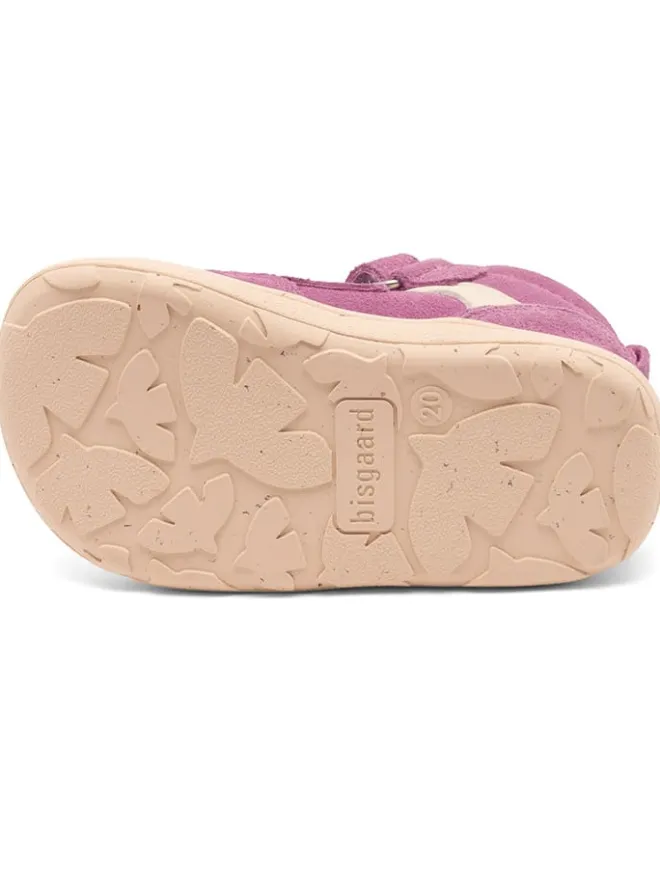 bisgaard Lauflernschuhe^Leder-Lauflernschuhe in Lila/ Creme