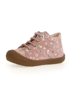 Leder-Lauflernschuhe in Rosa>Naturino Hot