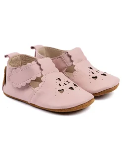 Leder-Lauflernschuhe in Rosa>mikk-line