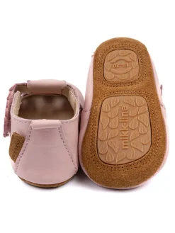 Leder-Lauflernschuhe in Rosa><noscript><img width=
