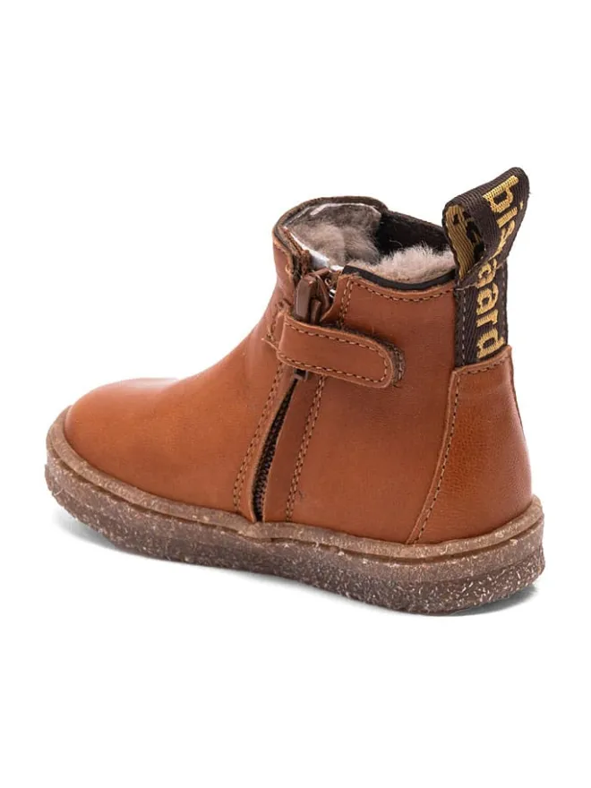 Leder-Lauflernschuhe "Phillip" in Hellbraun>bisgaard Best