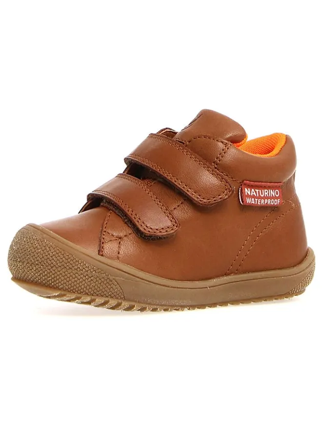 Leder-Lauflernschuhe "Raintastik" in Braun>Naturino