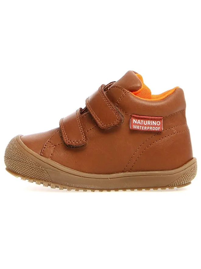 Leder-Lauflernschuhe "Raintastik" in Braun>Naturino
