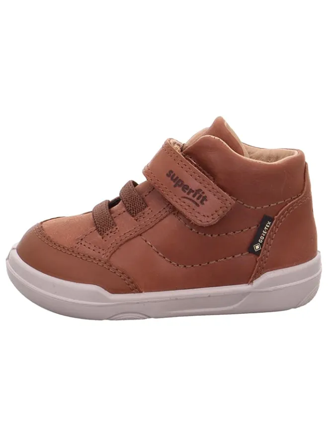 Leder-Lauflernschuhe "Superfree" in Braun>superfit Discount