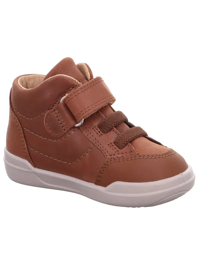 Leder-Lauflernschuhe "Superfree" in Braun>superfit Discount