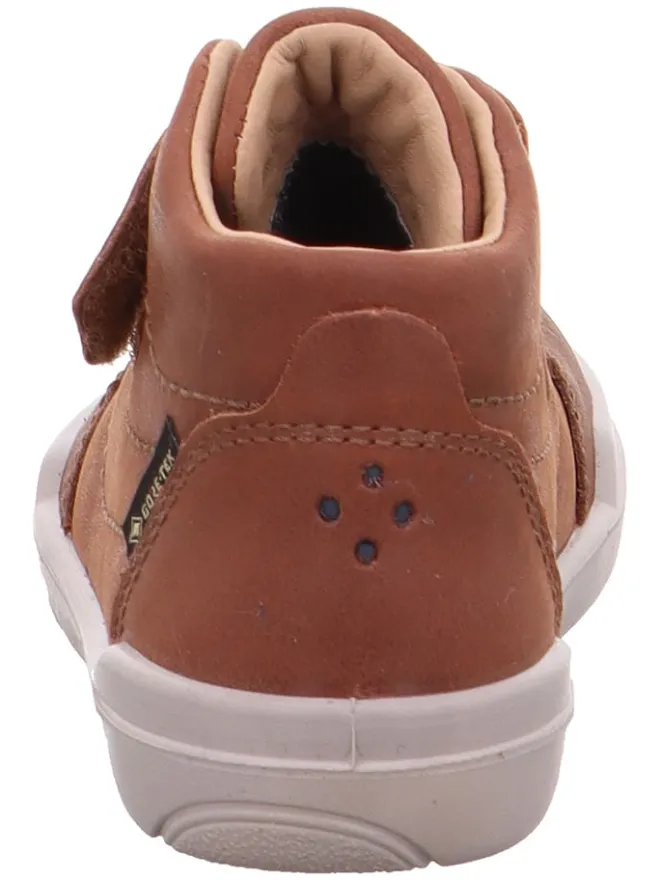 Leder-Lauflernschuhe "Superfree" in Braun>superfit Discount