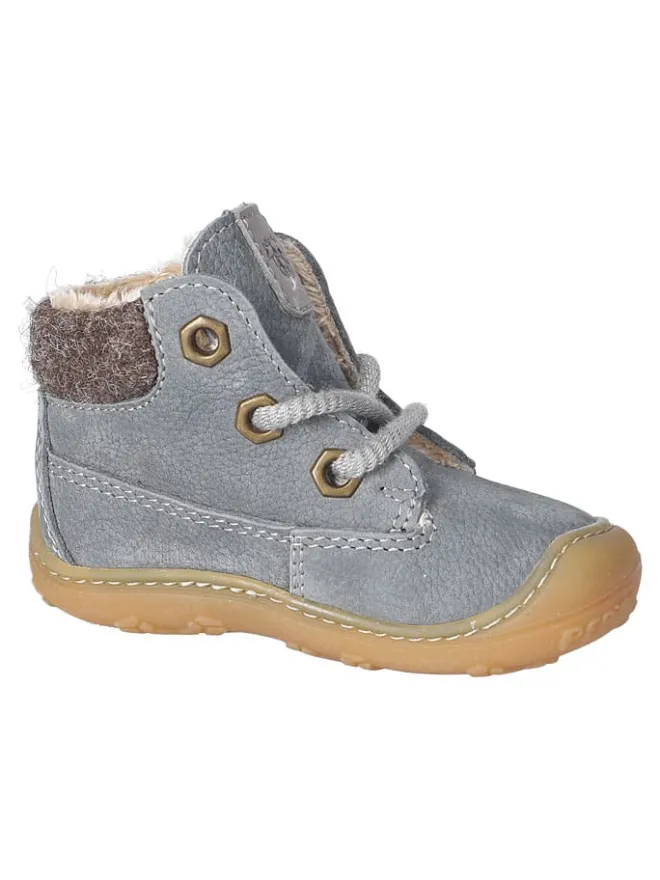Leder-Lauflernschuhe "Tary" in Hellblau>PEPINO New