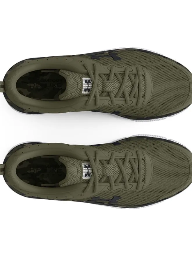 Under Armour Sportschuhe^Leder-Laufschuhe in Khaki