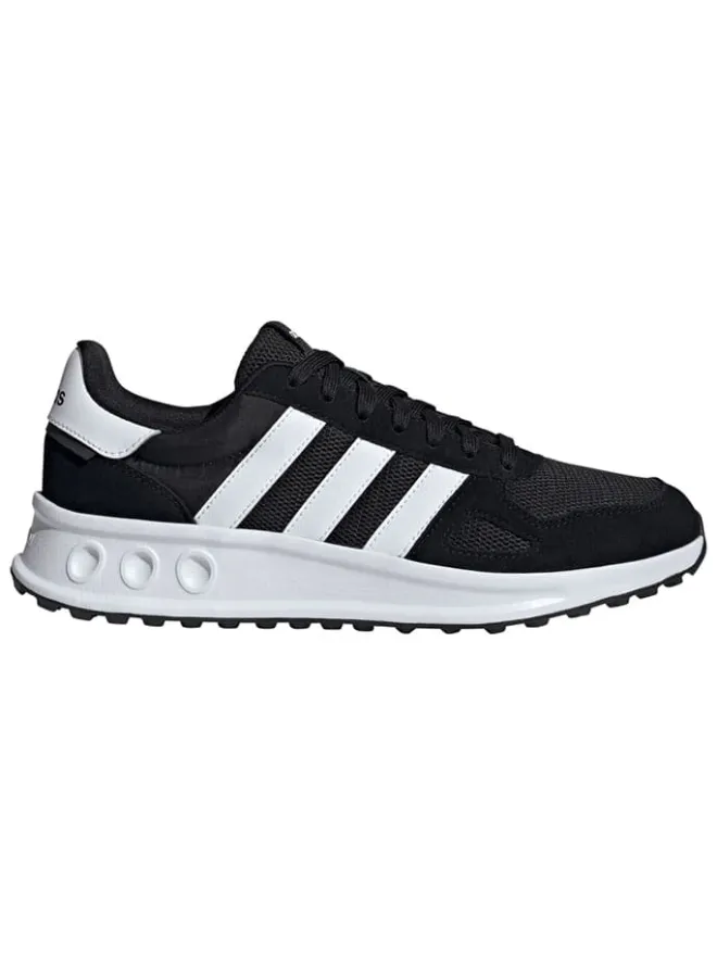 adidas Sportschuhe^Leder-Laufschuhe "Run 84" in Schwarz/ Weiß
