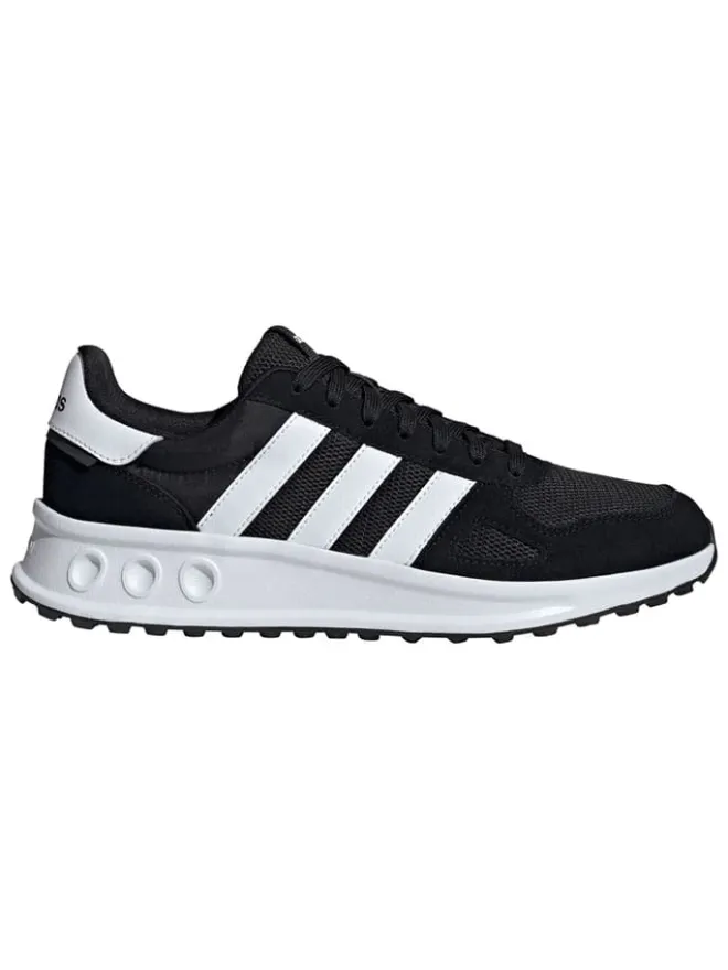 adidas Sportschuhe^Leder-Laufschuhe "Run 84" in Schwarz/ Weiß