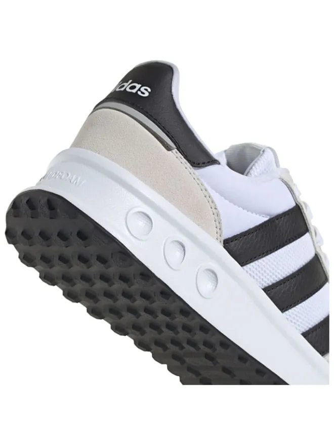 Leder-Laufschuhe "Run 84" in Weiß/ Schwarz/ Beige>adidas Sale