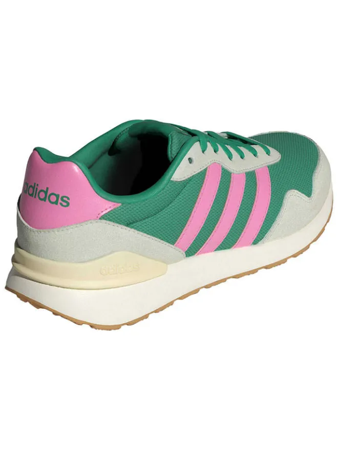 adidas Outdoor- & Sportschuhe^Leder-Laufschuhe "RUN 60s" in Grün/ Pink