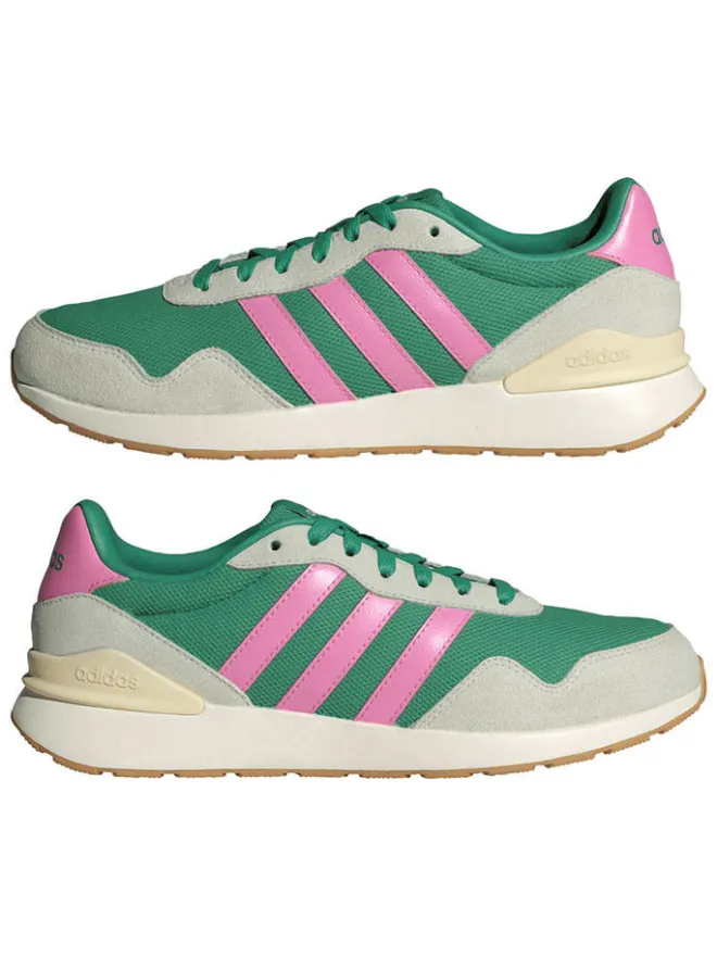 adidas Outdoor- & Sportschuhe^Leder-Laufschuhe "RUN 60s" in Grün/ Pink