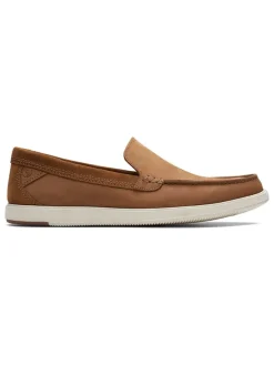 Leder-Mokassins "Bratton" in Hellbraun>Clarks Best