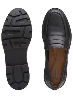 Clarks Halbschuhe^Leder-Mokassins