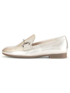 Gabor Halbschuhe^Leder-Mokassins "" in Gold