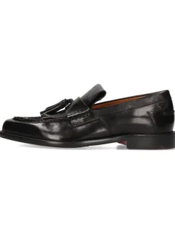 MELVIN & HAMILTON Halbschuhe^Leder-Mokassins "Gianna 11" in Schwarz