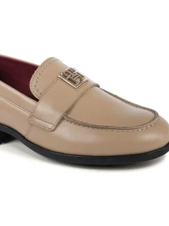 Tommy Hilfiger Shoes Halbschuhe^Leder-Mokassins in Beige