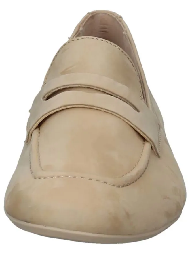 Paul Green Halbschuhe^Leder-Mokassins in Beige