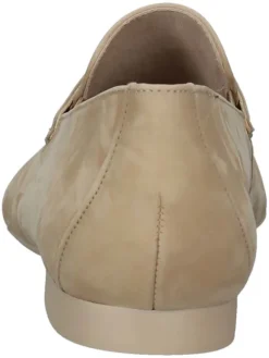 Paul Green Halbschuhe^Leder-Mokassins in Beige