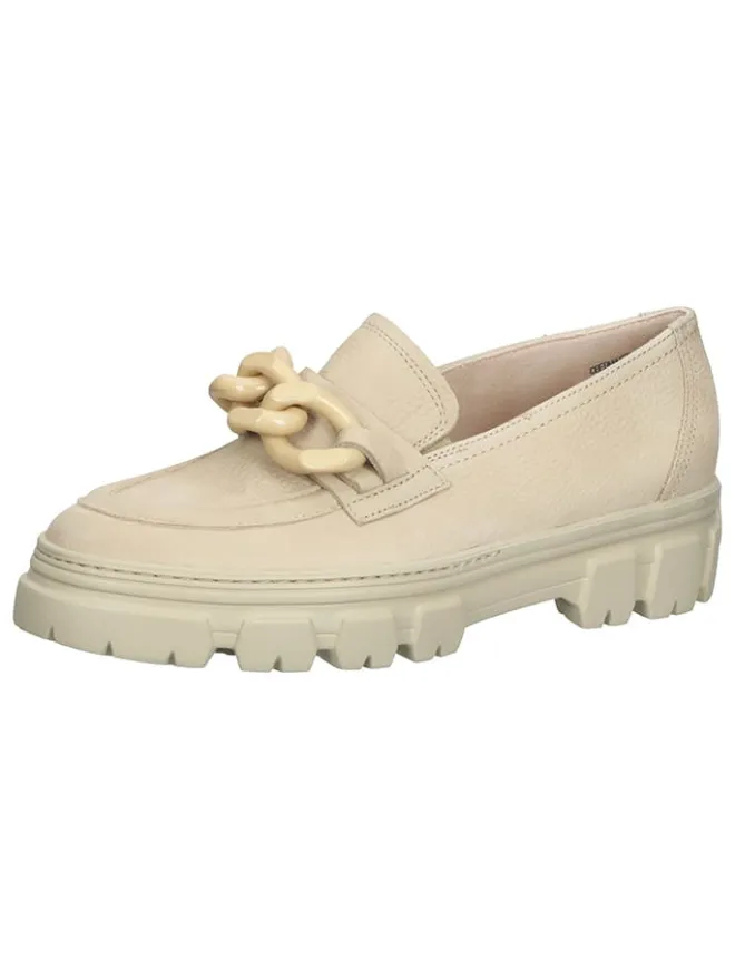 Leder-Mokassins in Beige>Paul Green Discount