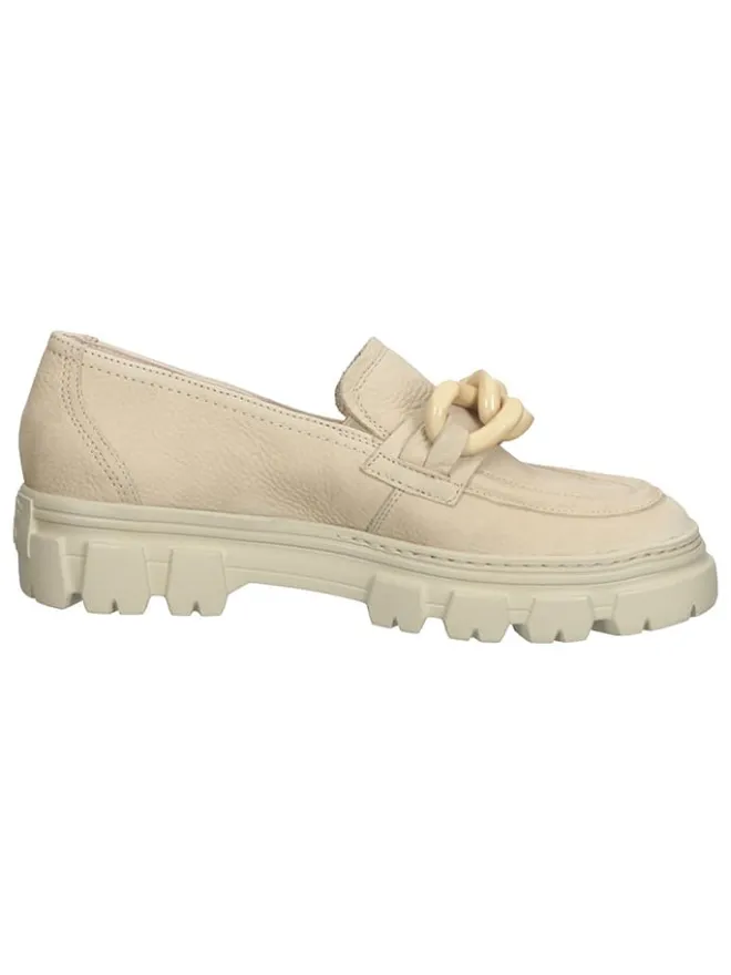 Leder-Mokassins in Beige>Paul Green Discount
