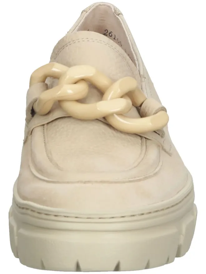 Leder-Mokassins in Beige>Paul Green Discount