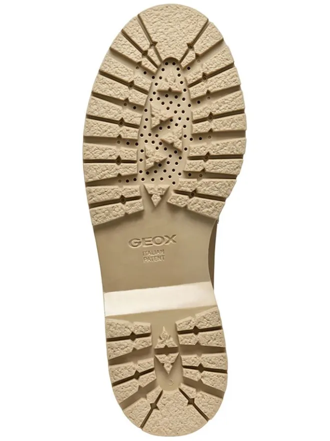 Geox Halbschuhe^Leder-Mokassins in Beige