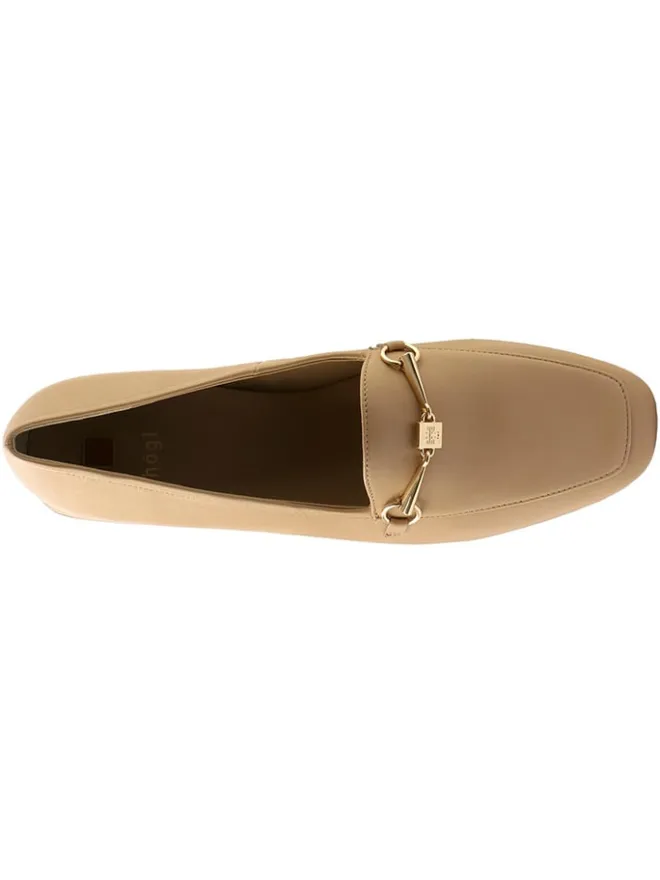 Leder-Mokassins in Beige>Högl Best