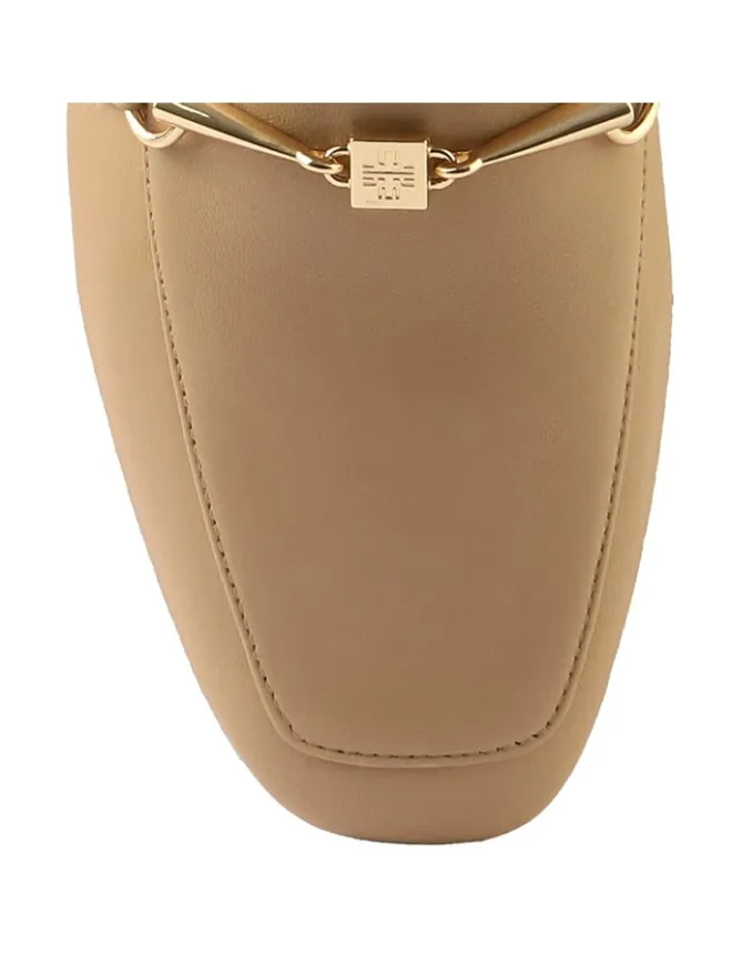 Leder-Mokassins in Beige>Högl Best