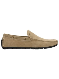 Leder-Mokassins in Beige>Wojas Hot