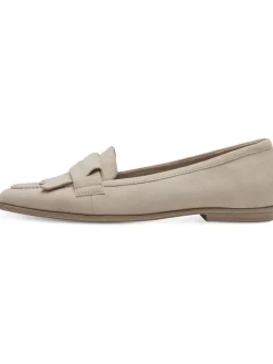 Leder-Mokassins in Beige>Tamaris Outlet