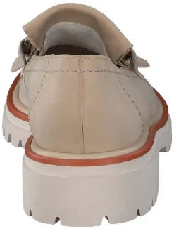 Leder-Mokassins in Beige><noscript><img width=