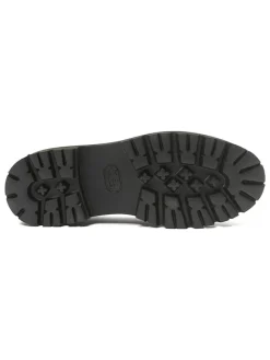 Leder-Mokassins in Braun><noscript><img width=