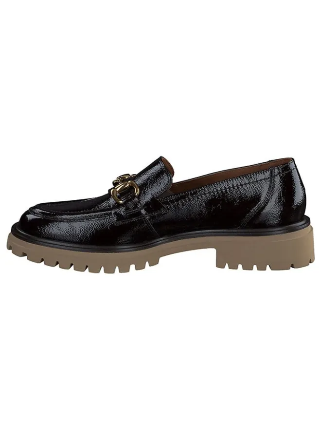 Leder-Mokassins in Braun>Paul Green New
