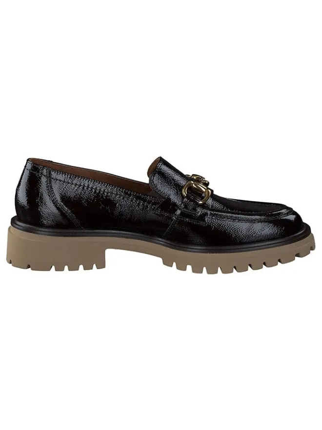 Leder-Mokassins in Braun>Paul Green New