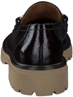 Leder-Mokassins in Braun><noscript><img width=