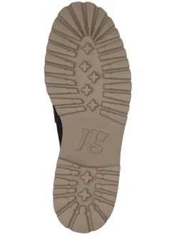 Leder-Mokassins in Braun><noscript><img width=